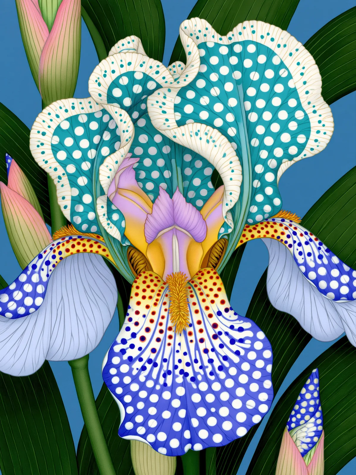 Blue Iris — Commercial Display
