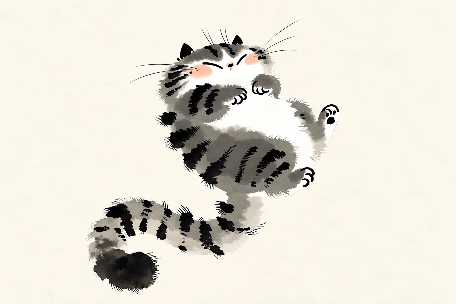 Dancing Cat — landscape