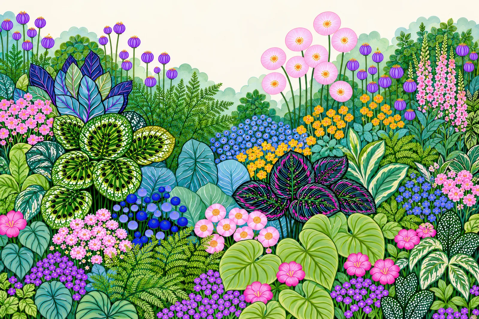 Flower Carnival — Pop Bloom — landscape edition