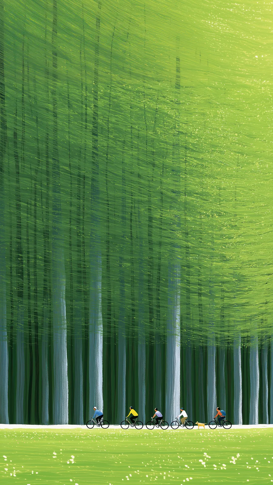 Bamboo Riders — Verdant Calm