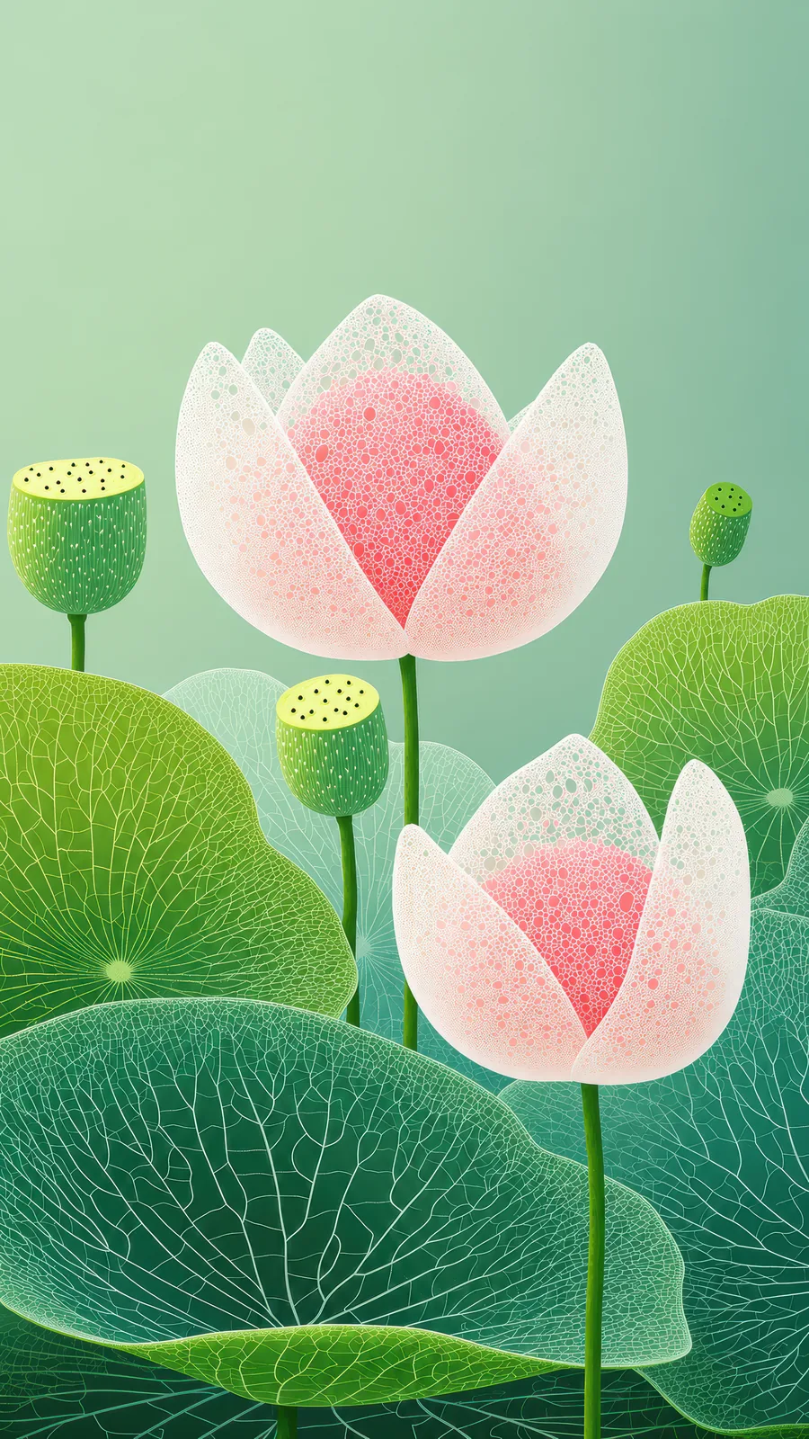 Mint Lotus — Verdant Calm