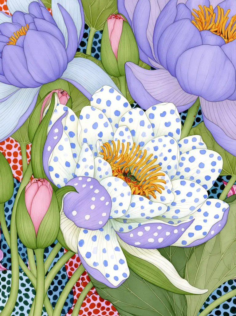 Lilac Garden — portrait